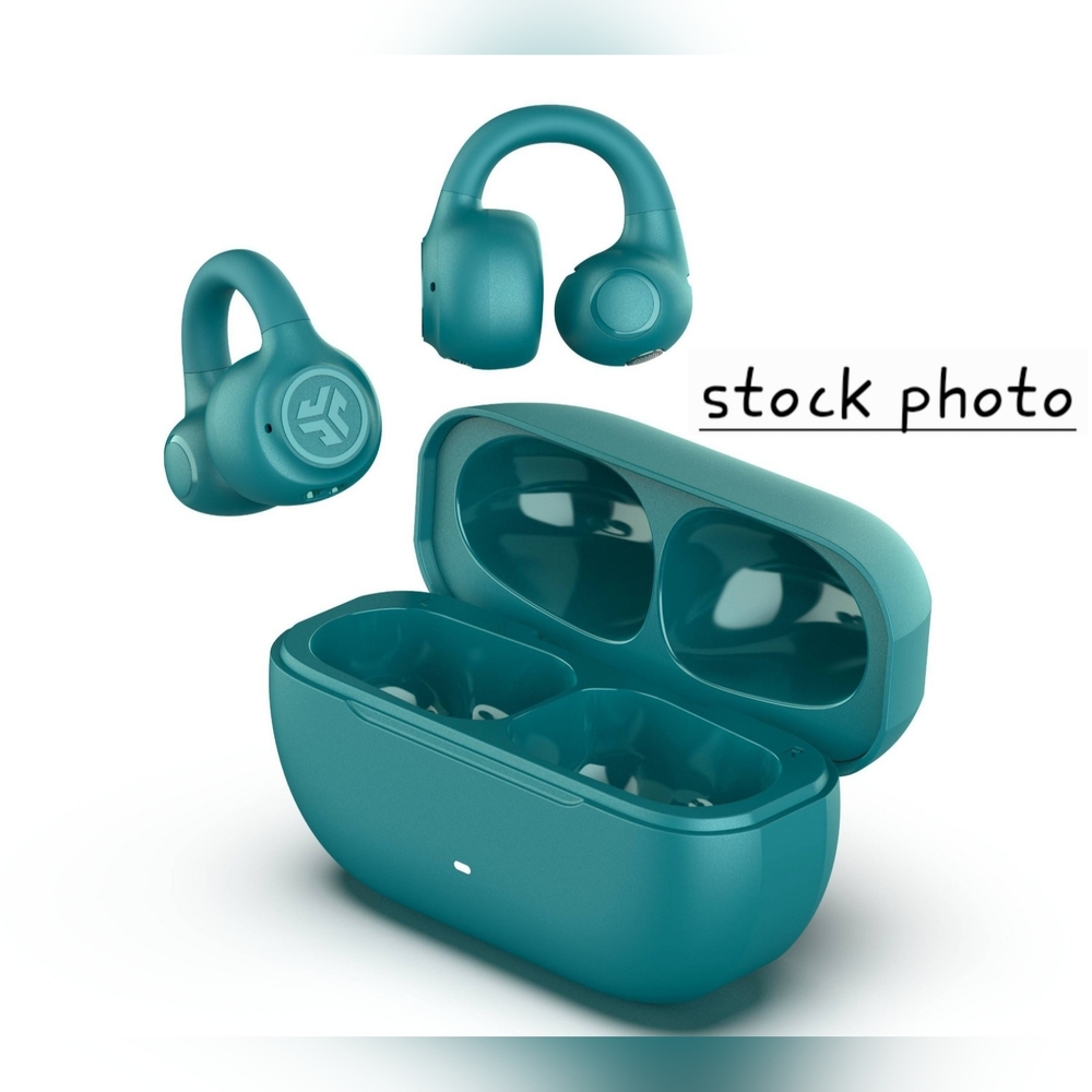 JLab Teal Open Earbud Headphones